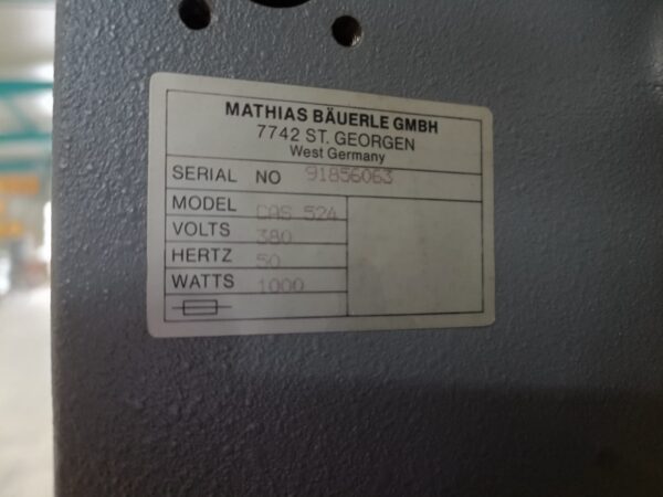 Mathias Bäuerle GmbH CAS 524 – Bild 3