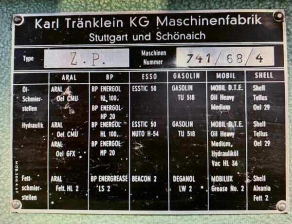 Zwillingspresse Tränklein Z. P. – Bild 2