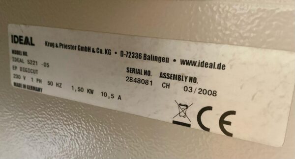 Ideal 5221-05 EP Digicut – Bild 2